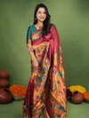Kp 005 Soft Silk Paithani Silk Zari Worked Saree Collection